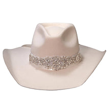 Load image into Gallery viewer, American Hat Makers Juliet - Womens Bridal Felt Cowboy Hat
