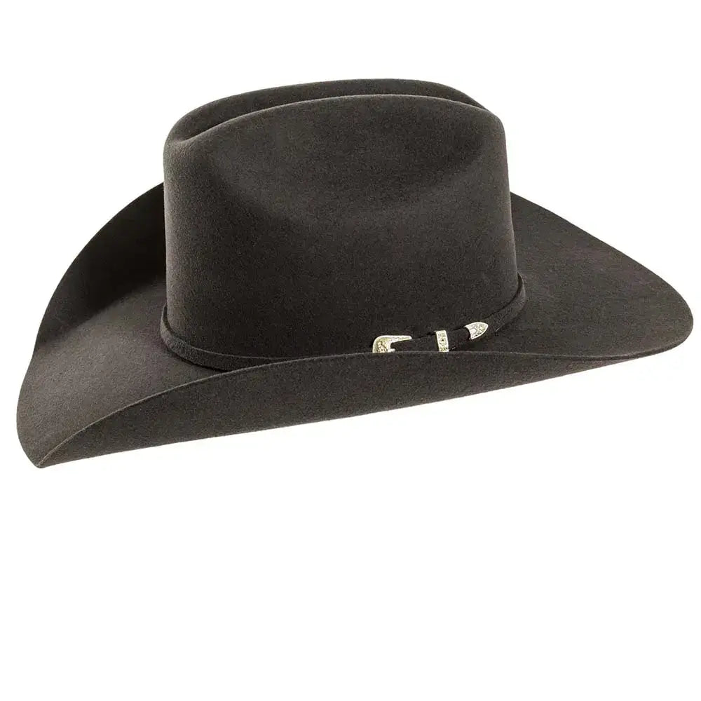 American Hat Makers 710085 Old West 3X Black Felt Cowboy Hat in Black