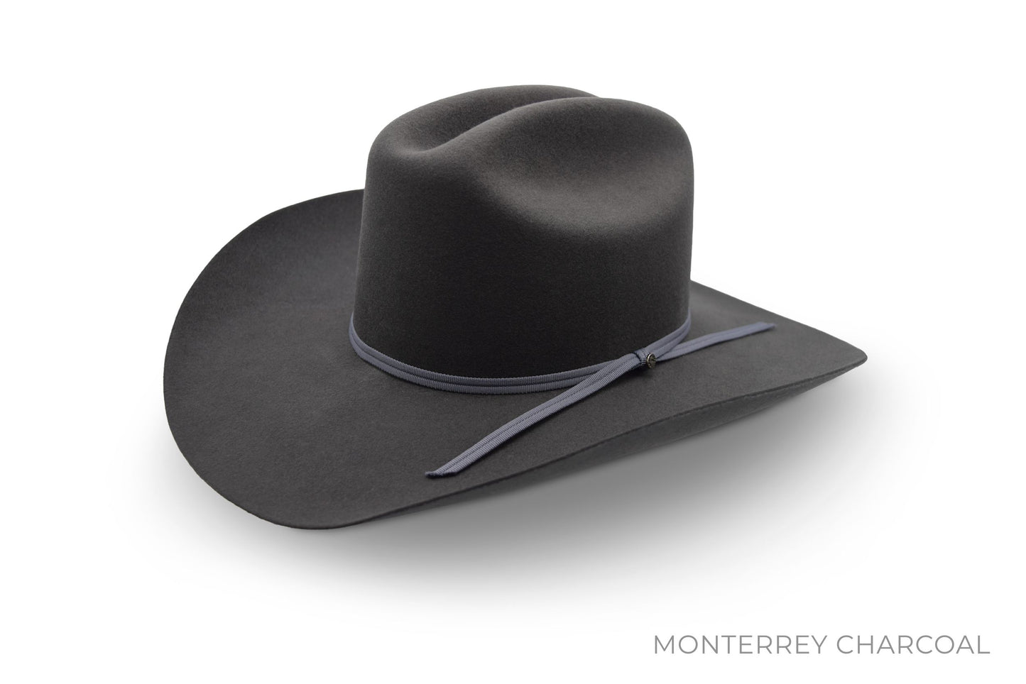 Ringers Western Monterrey Hat in Dark Grey