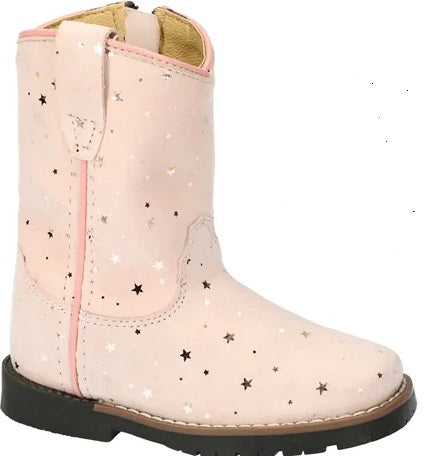 Smoky Mountain Boots 3319T Autry Pink Western Toddler Boots