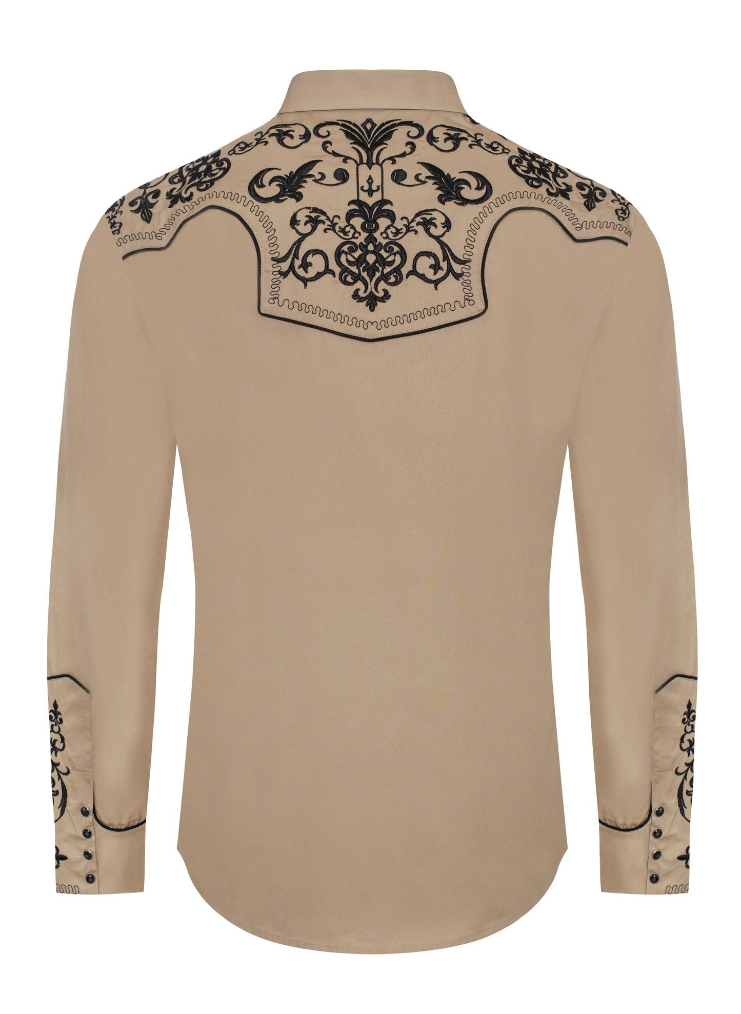 Rodeo Clothing PS500L-EC-567 Men's Western Cowboy Embroidery Shirt