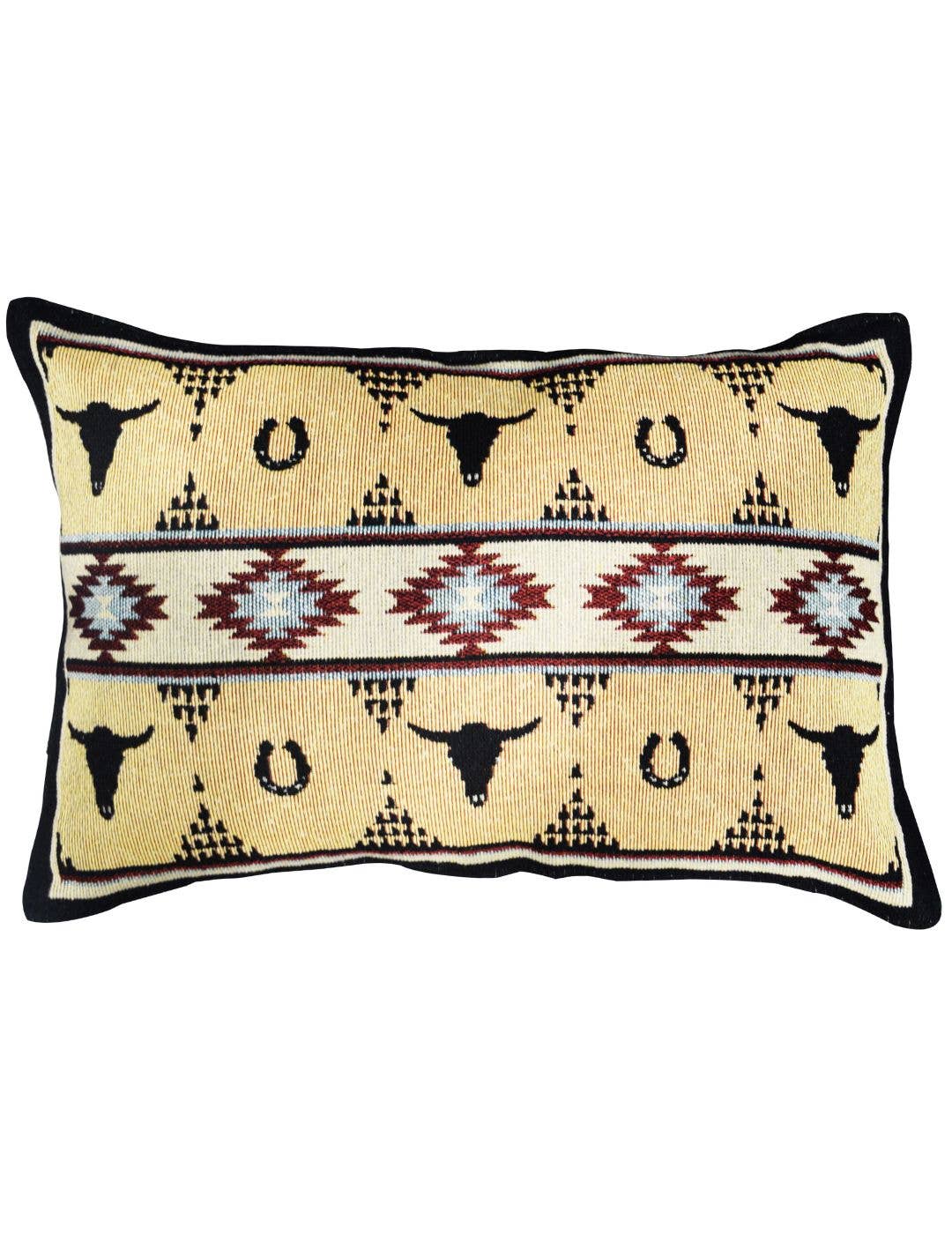 Jacquard Throw Pillow