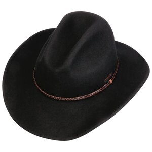 Stetson 3598132 Oklahoma Western Wool Hat in Black