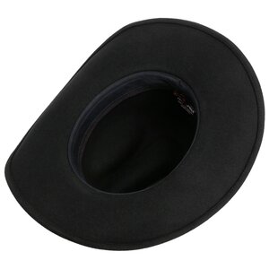 Stetson 3598132 Oklahoma Western Wool Hat in Black