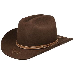 Stetson 3598137 Florence Cattleman Western Hat in Brown