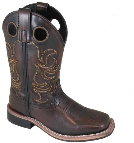 Smoky Mountain Boots 3722Y Landry in Brush off Chocolate Youth Boots