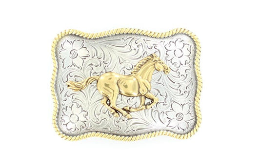 M&F Nocona Running Horse Buckle 3757452