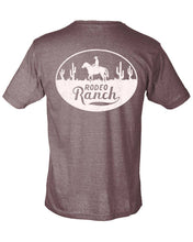 Load image into Gallery viewer, Rodeo Ranch Lone Cowboy Short Sleeve Shirt in Heather Brown
