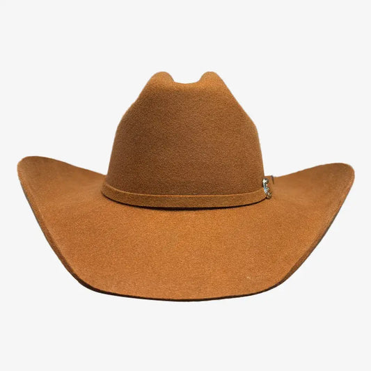 American Hat Makers Beau Cattleman Felt Cowboy Hat in Cigar 710087