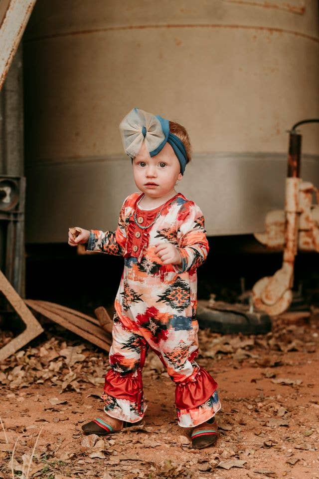 Aztec LS Romper GLSROM11