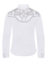 Load image into Gallery viewer, Women’s Western Embroidered diamond studded Shirts LS500-526
