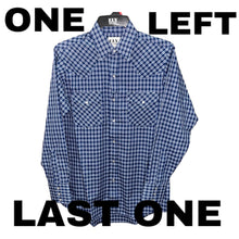 Load image into Gallery viewer, Ely &amp; Walker Men&#39;s Long Sleeve Plaid Shirt Blue 15202907-Blue-E

