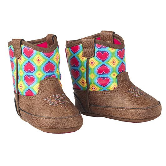 M&F Twister Abigale Style Baby Bucker Boot Brown 4427202