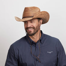 Load image into Gallery viewer, American Hat Makers Mexican Palm Straw Cowboy Hat - Tycoon: Toast
