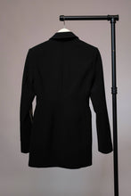 Load image into Gallery viewer, Blue B 23503J - Woven Suiting Embroidered Tunic Blazer
