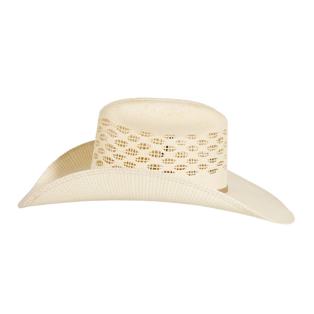 American Hat Makers Bangora Straw Cowboy Hat - Cal