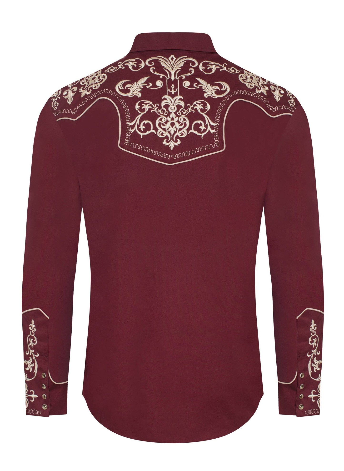 Rodeo Clothing PS500L-EC-574 Men's Western Cowboy Embroidery Shirt