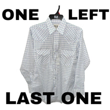 Load image into Gallery viewer, Ely &amp; Walker Men&#39;s Long Sleeve Plaid Shirt White 15202907-White-A
