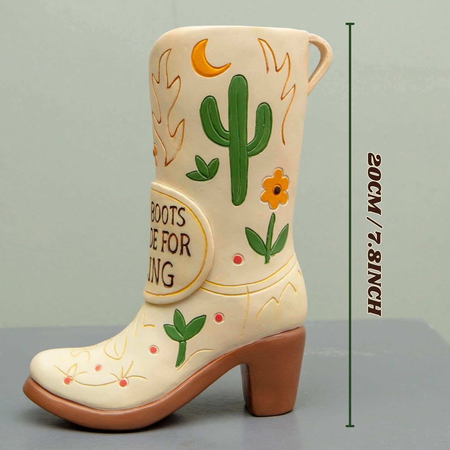 Cowboy Boots Vase - Boots Are Made for Dancing GC1352