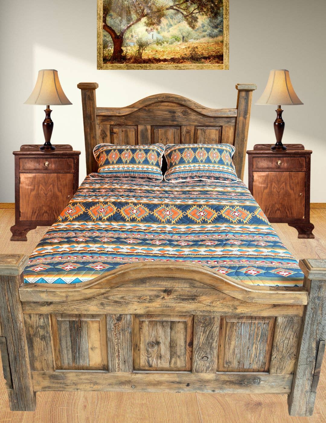 El Paso W-QBED02 3pc Premium Quilted Bedding Set #2: 1