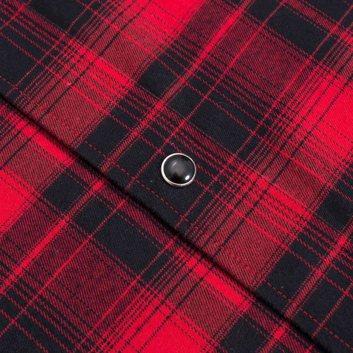 Rodeo Clothing Men's Western Long Sleeve Flannel Shirts With Snap Button FLS300-302