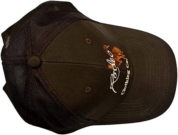 Rodeo Clothing Signature in brown Cotton Twill Mesh Western Cap