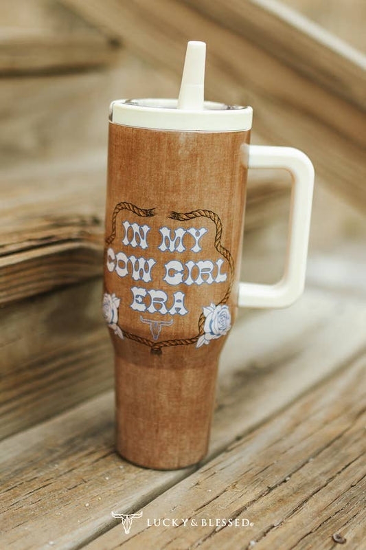 Cowgirl Era Printed Tumbler (40oz) TPH44
