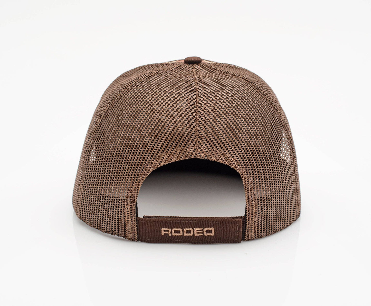 Rodeo Clothing Men’s Cotton Twill Mesh Western Cap –TH101-1102-BROWN