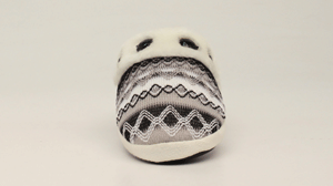 M&F 5717862 Blazin Roxx Black and White Fur Mollie Ladies Slide Slippers