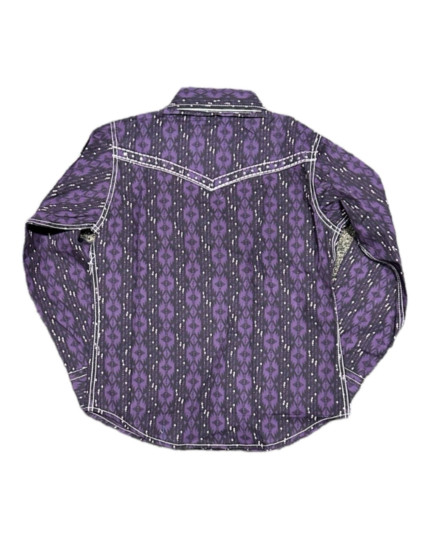Cowboy Hardware Kids Aztec in Plum Shirt 425575-170