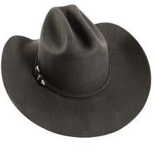 Load image into Gallery viewer, American Hat Makers 710085 Old West 3X Black Felt Cowboy Hat in Black
