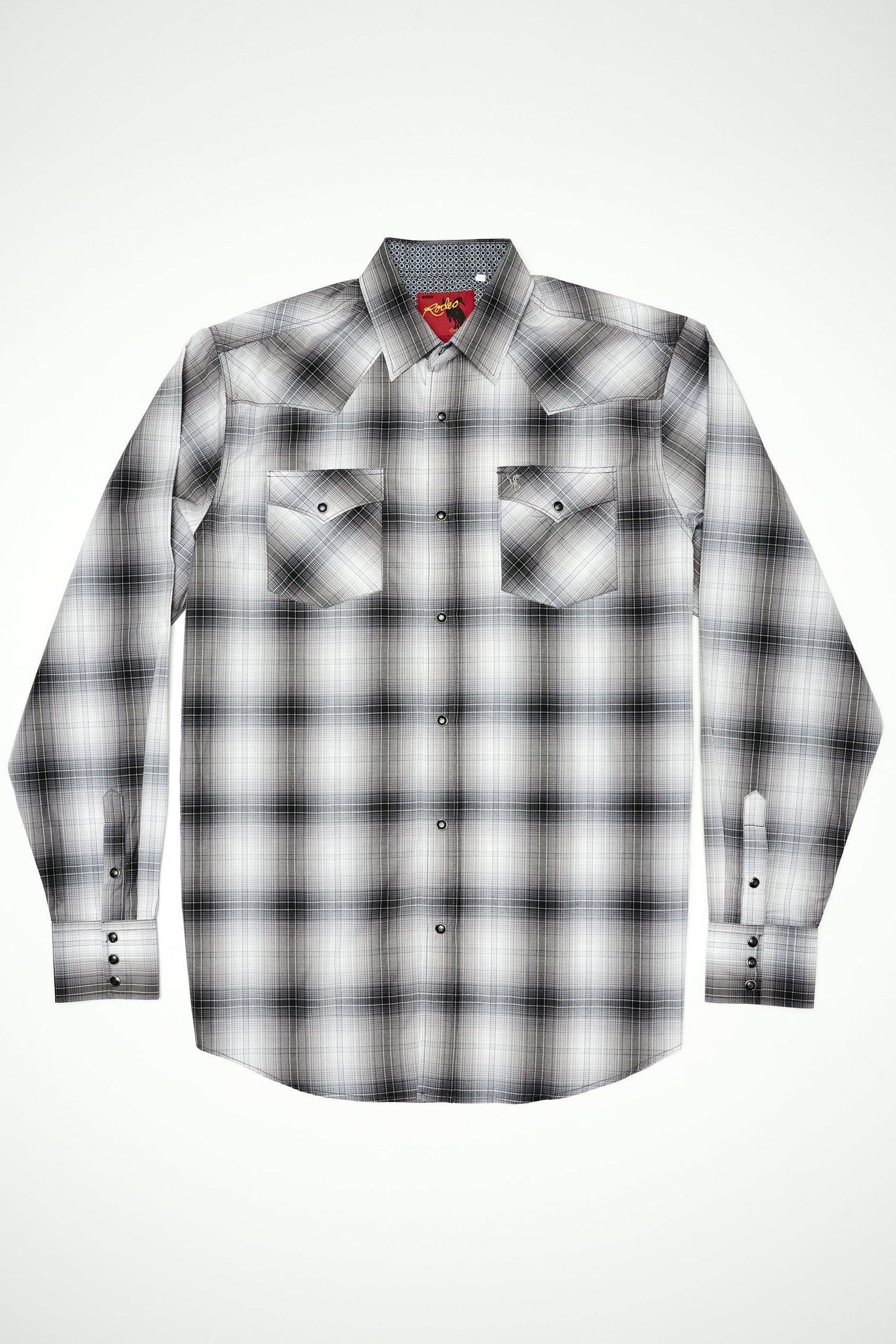 RODEO CLOTHING MEN'S PLAID WESTERN LONG SLEEVE BIG & TALL PS400L-BT-453