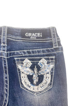 Load image into Gallery viewer, Grace in LA Girls Horse Shoe Pegasus Modify Boot Cut GB51958SL
