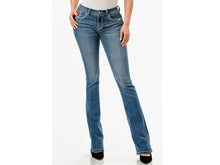 Load image into Gallery viewer, Grace in LA Aztec Embroidery Mid-Rise Boot cut EB-61780
