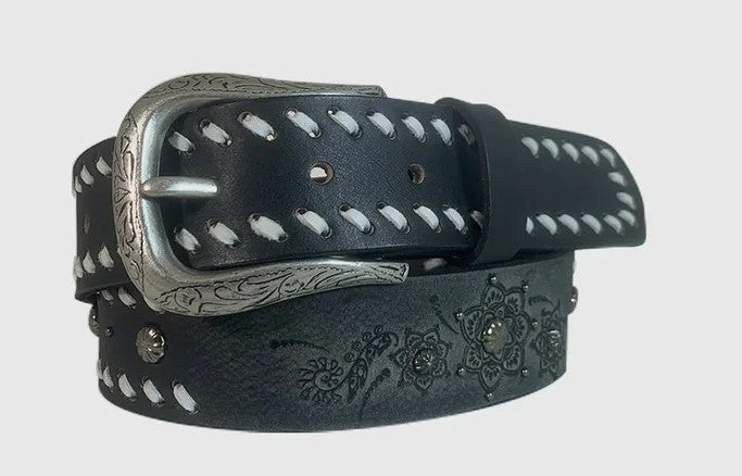 Roper 6551300 Jolie Western Belt in Black