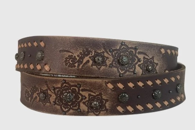 Roper 6551300 Jolie Western Belt in Brown
