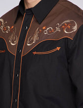 Load image into Gallery viewer, Rodeo Clothing Mens Western Embroidery Cowboy Shirt PS500-507
