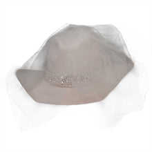 Load image into Gallery viewer, American Hat Makers Juliet - Womens Bridal Felt Cowboy Hat
