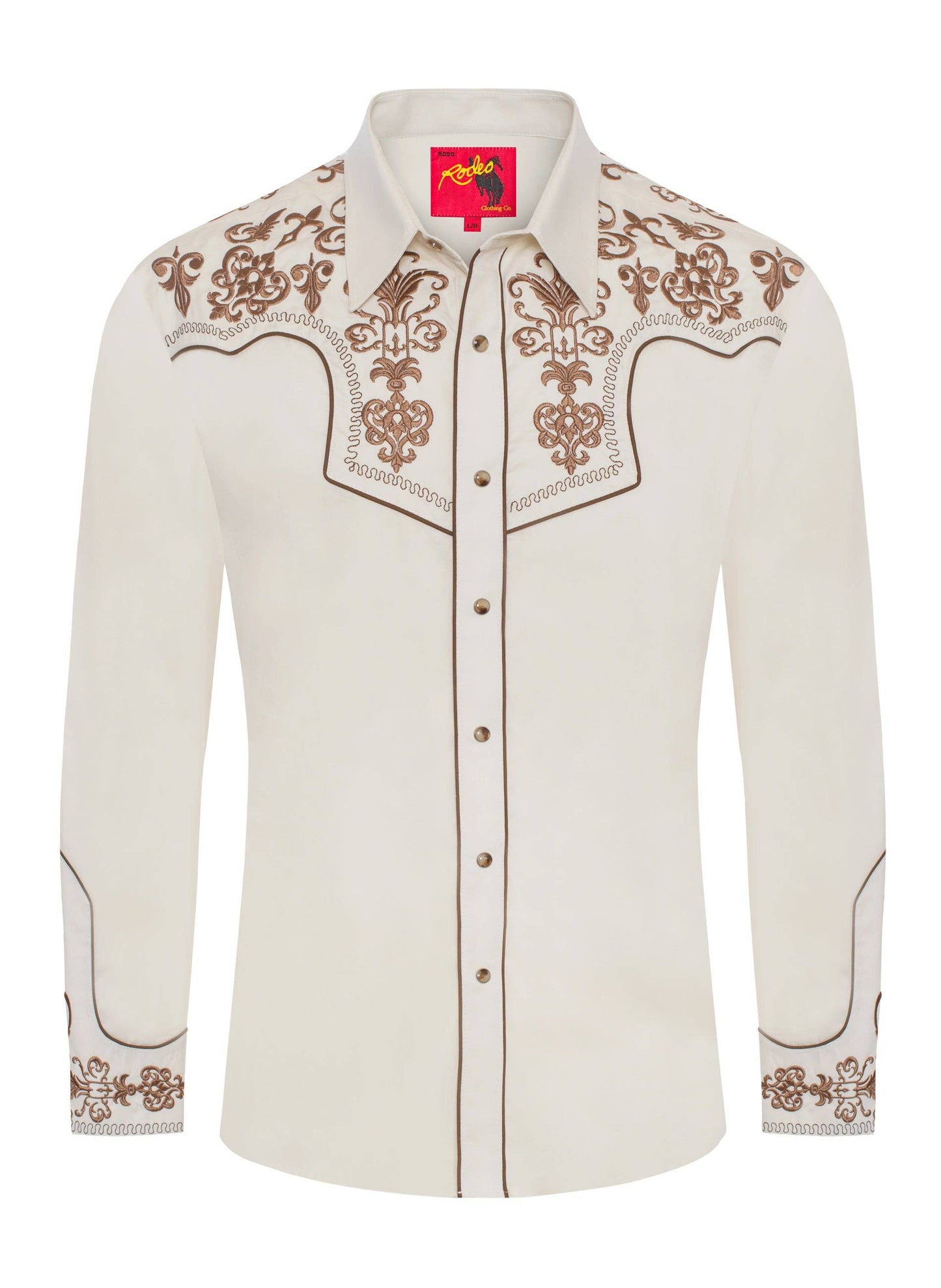 Rodeo Clothing Men's Western Cowboy Embroidery Shirt -PS500L-EC-584