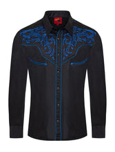 Load image into Gallery viewer, Rodeo Clothing Men&#39;s Western Cowboy Embroidery Shirt PS500D-1006
