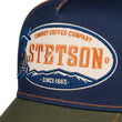 Stetson Cowboy Coffee Company Trucker 7741178 Cap in Blue/Olive