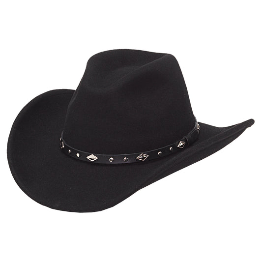 M&F Explorer Crushable Cowboy Hat Black 7212001