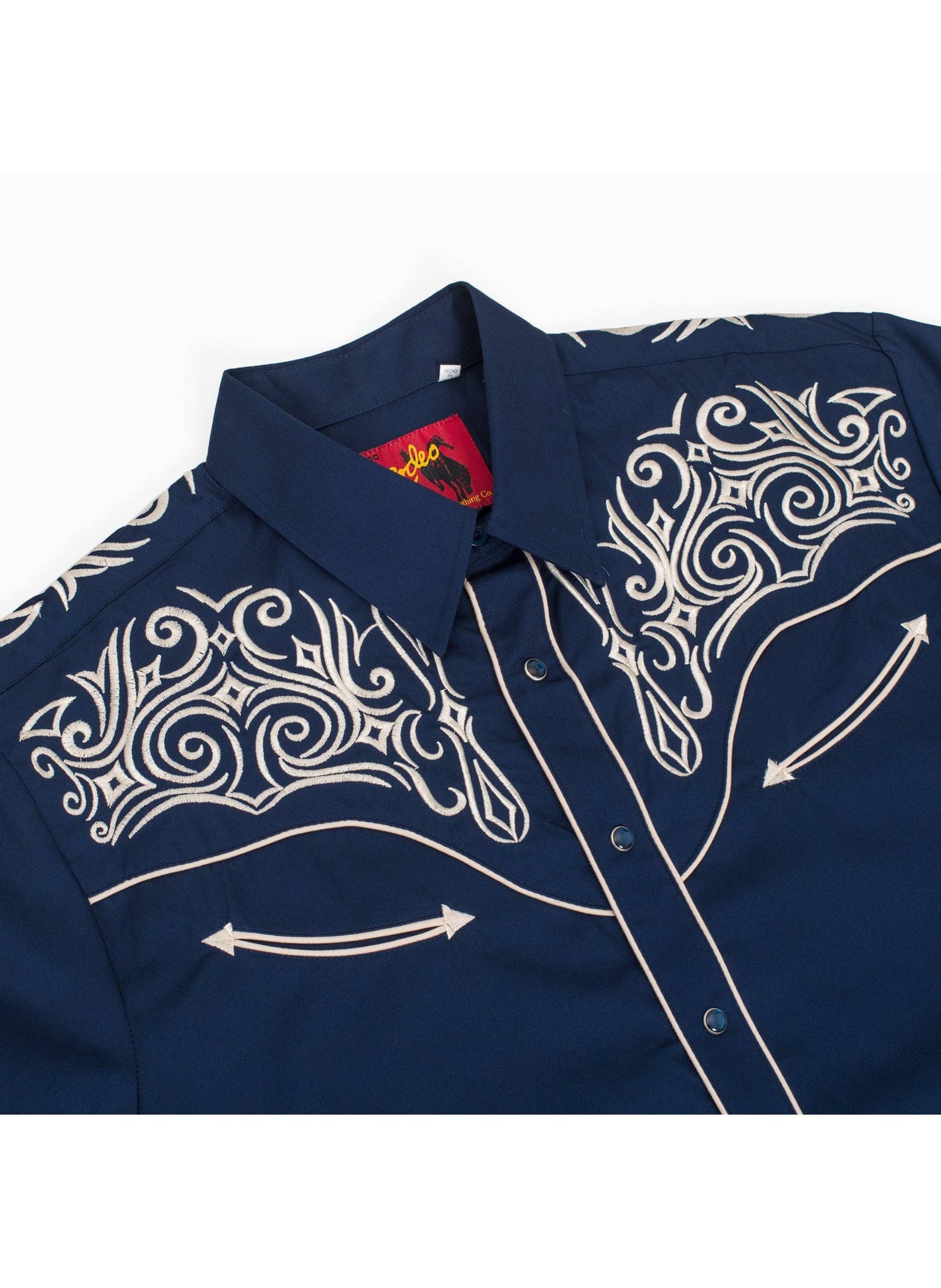 Rodeo Clothing PS500L-EC-549 Men's Western Cowboy Embroidery Shirt