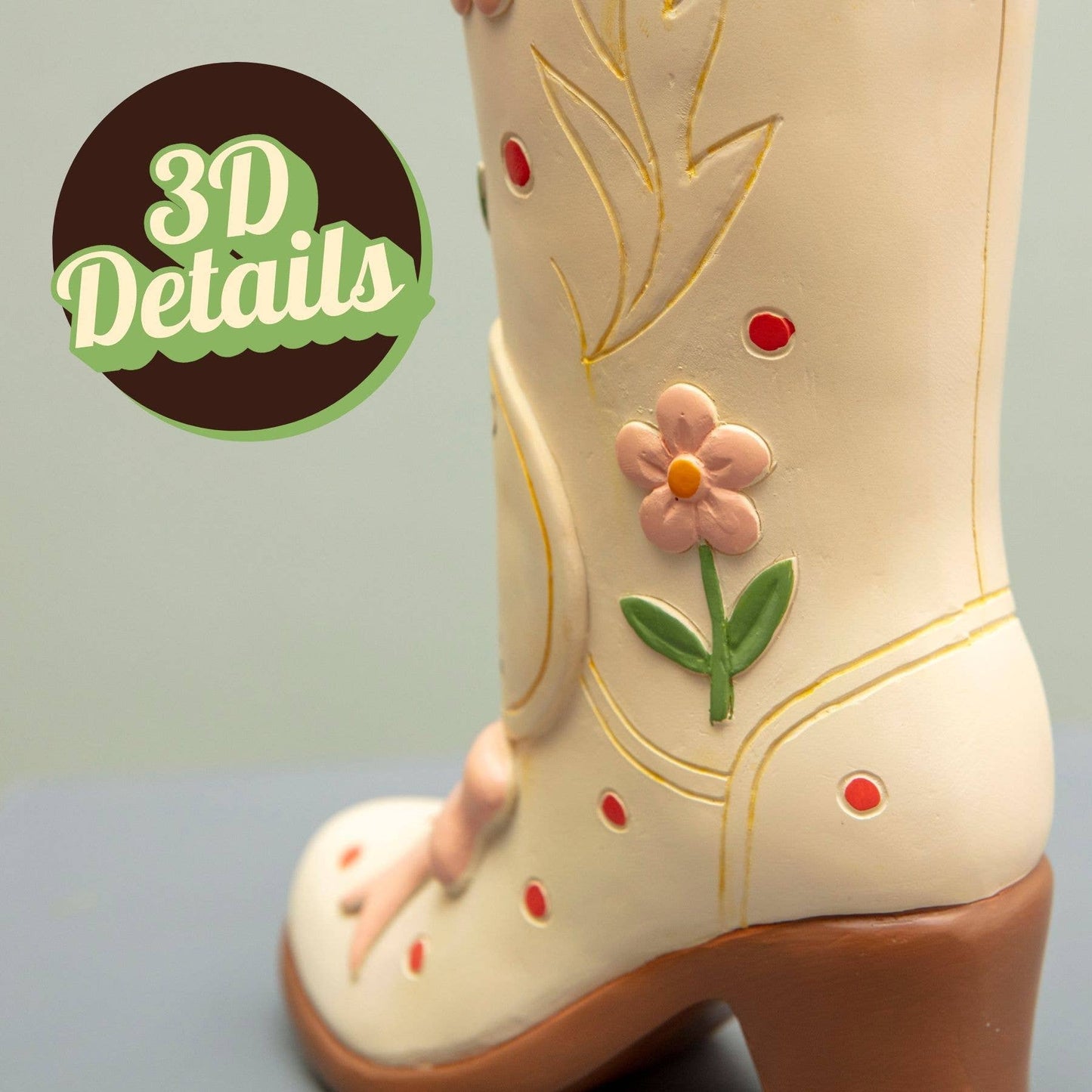 Giddy Up Cowboy Boots Vase GC1351