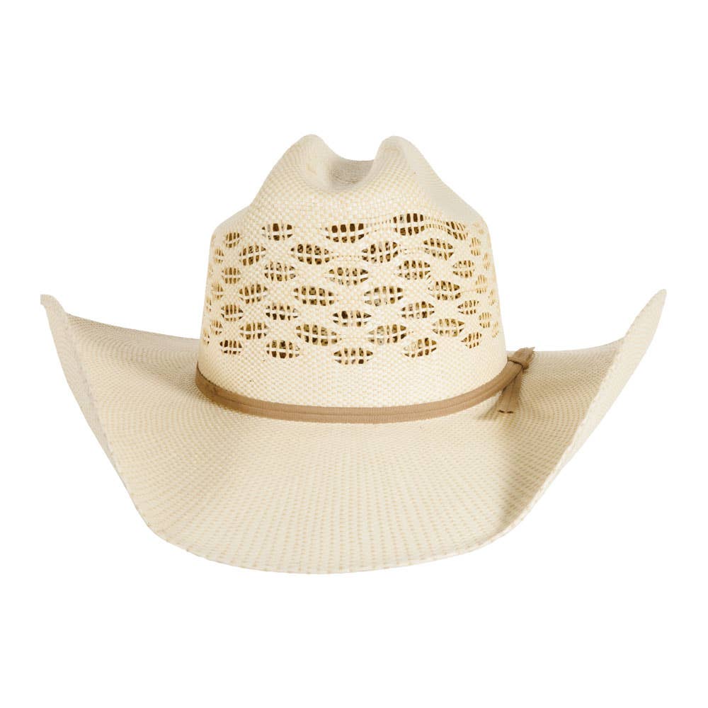 American Hat Makers Bangora Straw Cowboy Hat - Cal