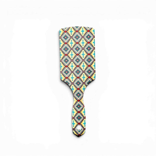Western Linens Aztec western hair brush