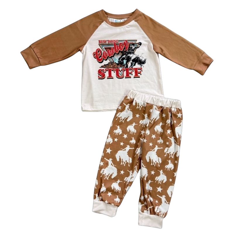 Cowboy Stuff Boys PJs PJB05