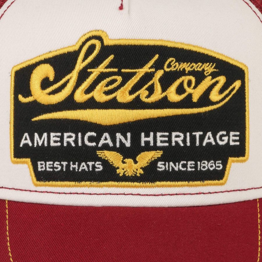 Stetson Trucker Cap Bordeaux 7751103