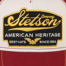 Load image into Gallery viewer, Stetson Trucker Cap Bordeaux 7751103
