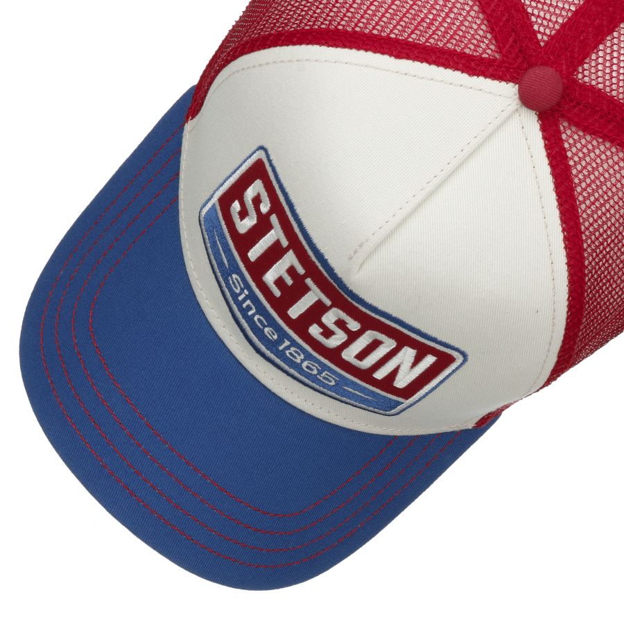 Stetson Trucker Cap 7751107 Blue/Red